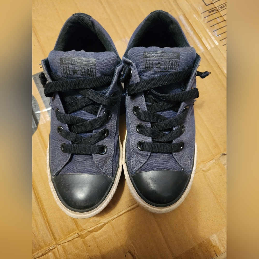 Size 2 converse all star shoes